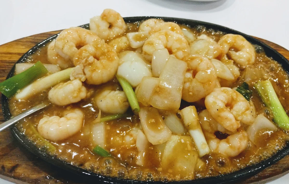 Sizzling Garlic Prawns