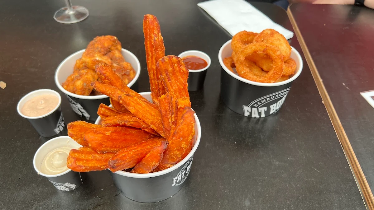 Onion Rings Sweet Potato Fries