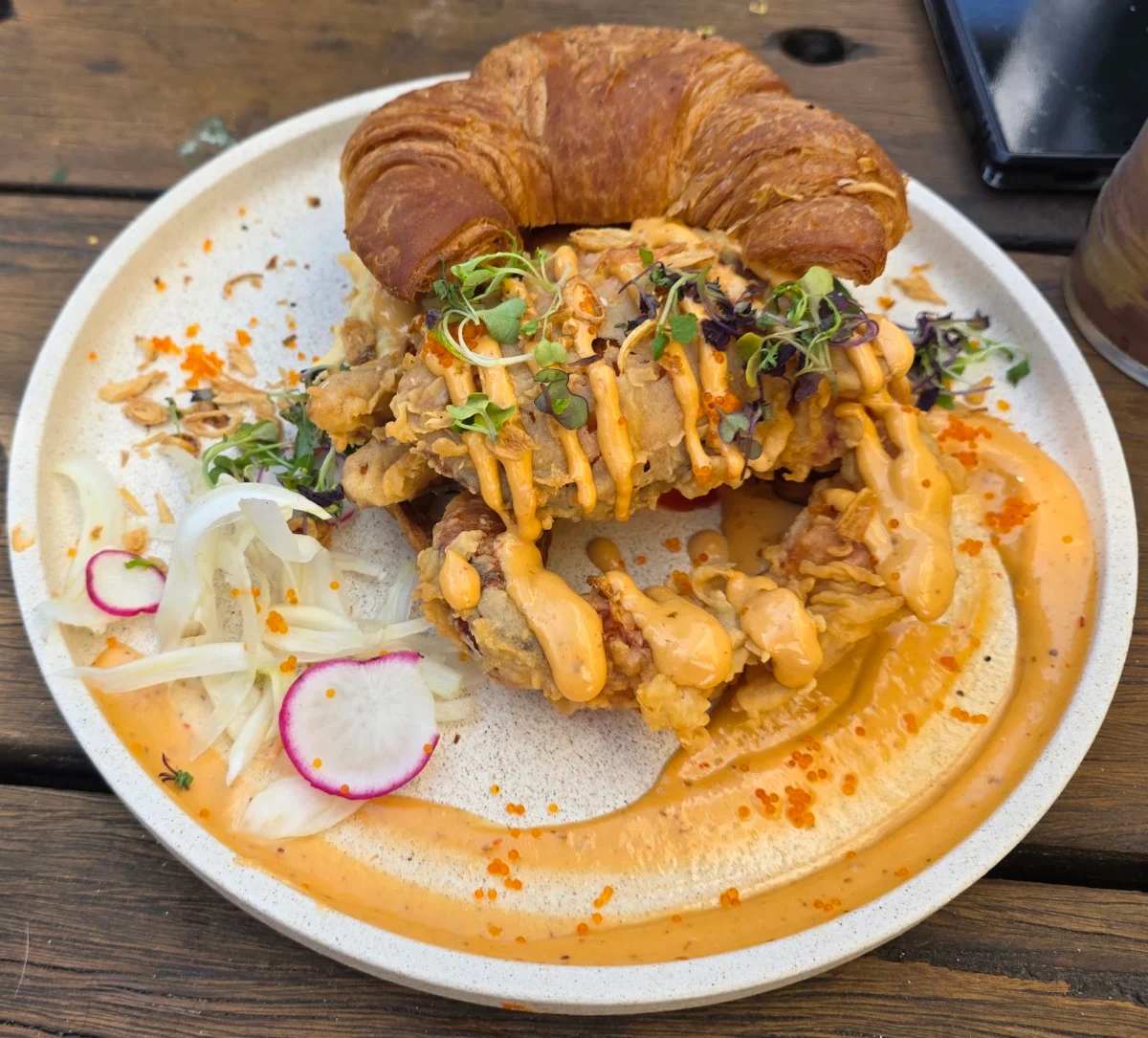 Soft Shell Crab Croissant