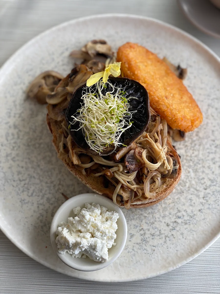 Mushroom on Sourdough