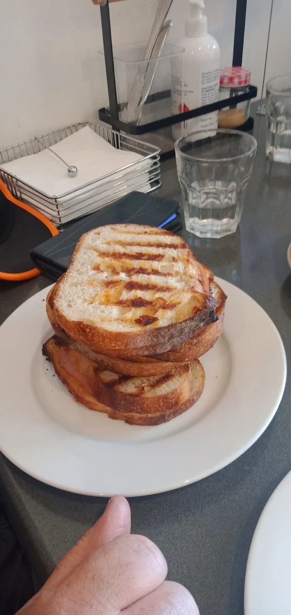 Tomato Cheese and Ham Toastie