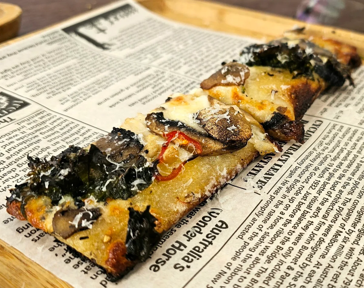 Mushroom Pizza Taster