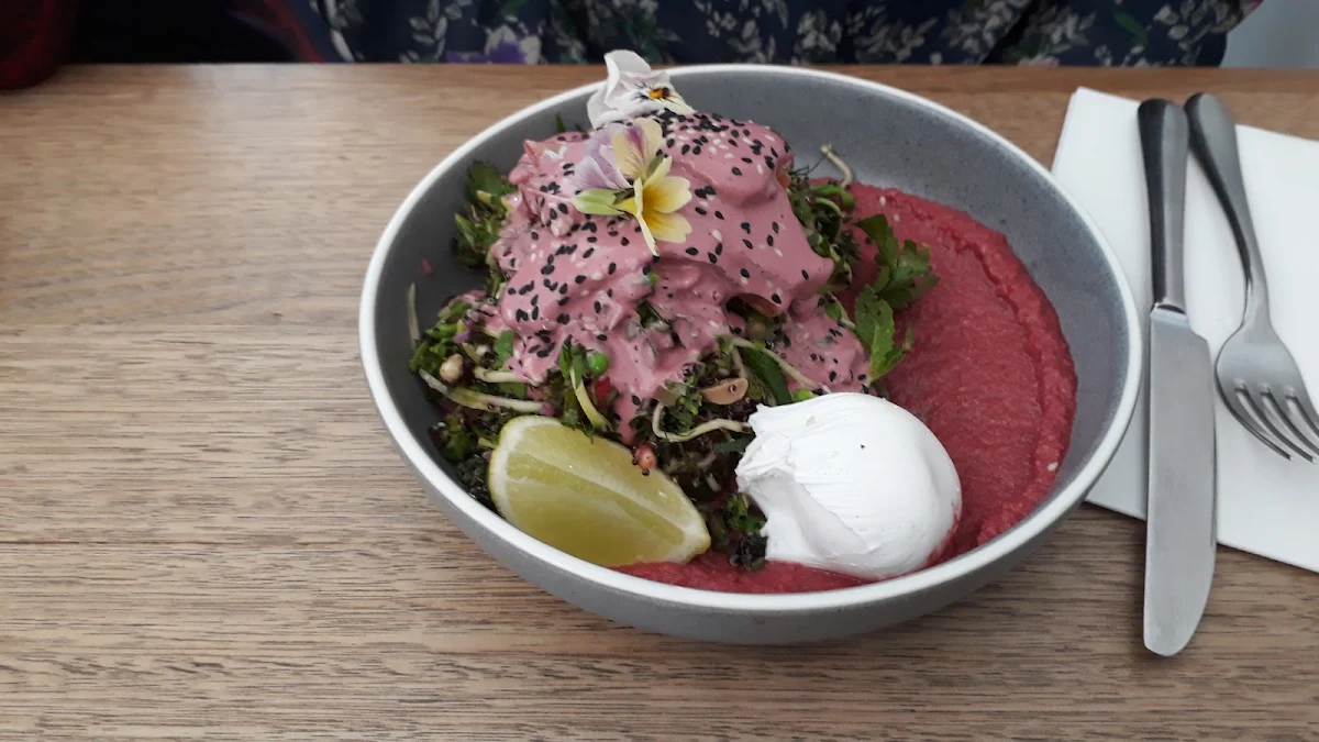 Beetroot Hummus, Left Field Cafe Carnegie