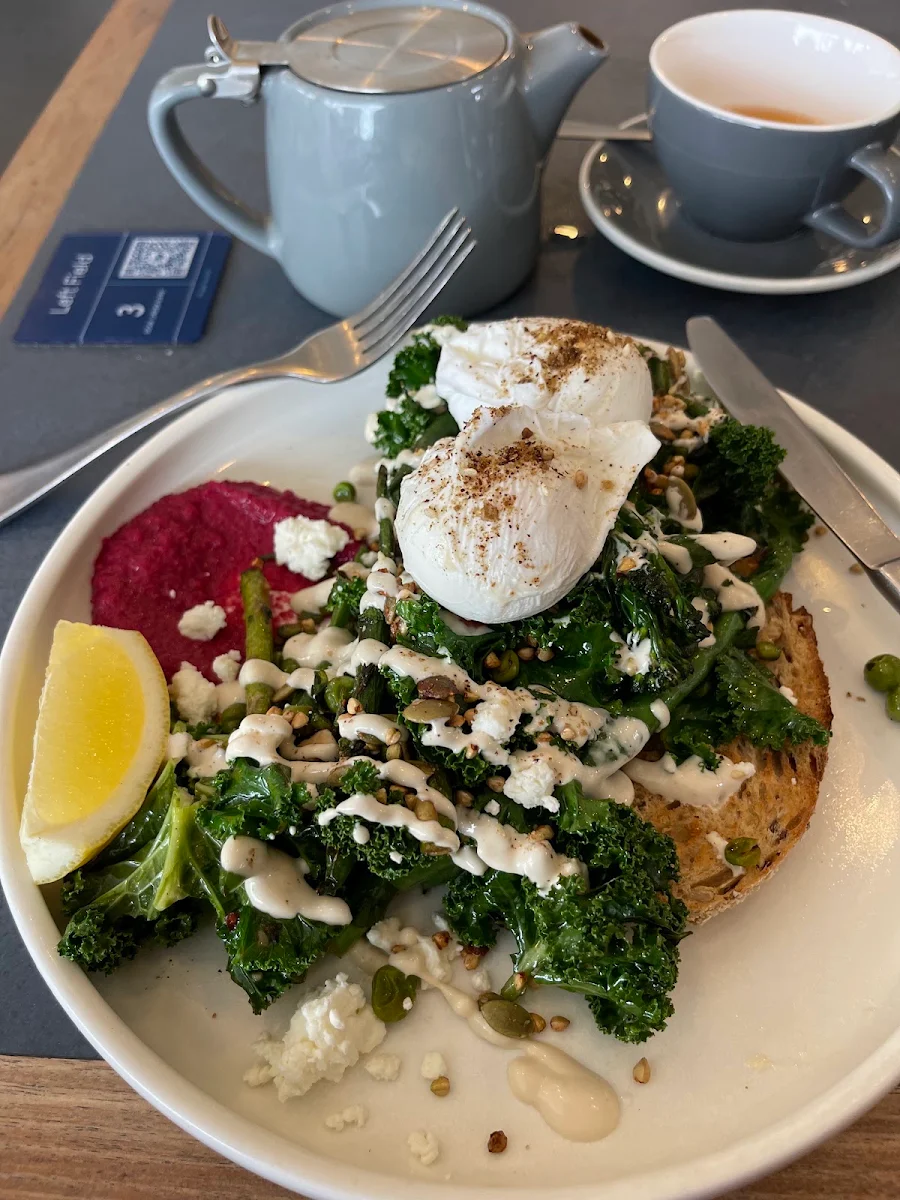 Sautéed Greens, Left Field Cafe Carnegie