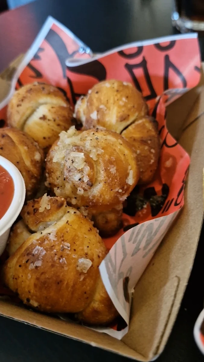 Garlic Pizza Knots VG