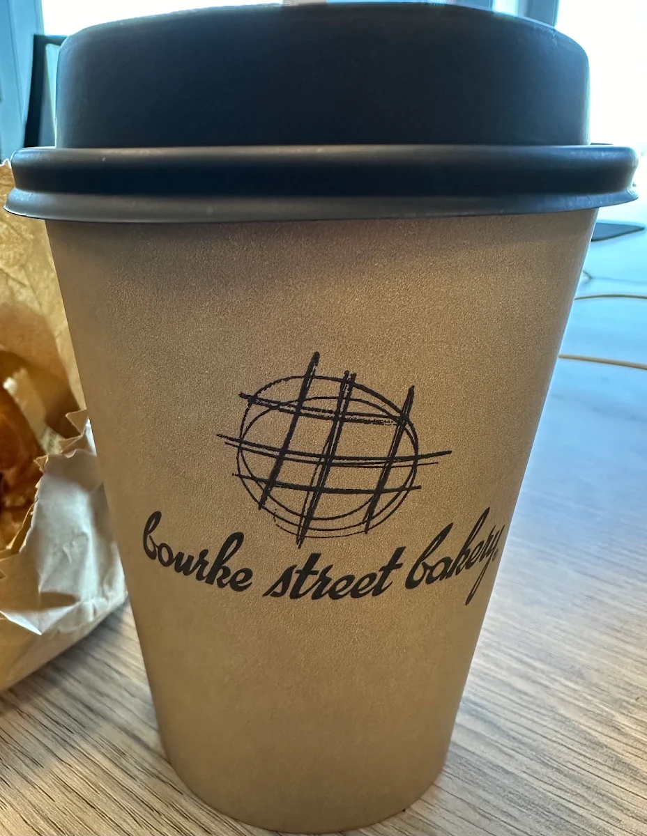 Latte, Bourke Street Bakery Barangaroo