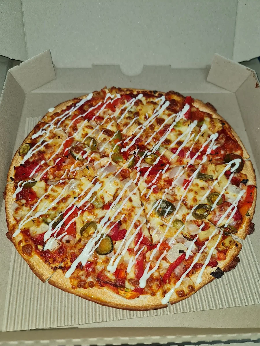 Hot and Spicy Veggie Pizza