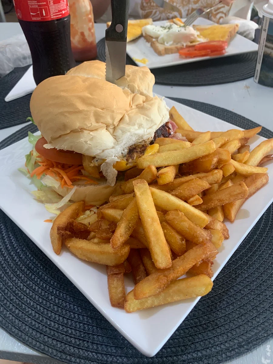 Bacon and Egg Burger