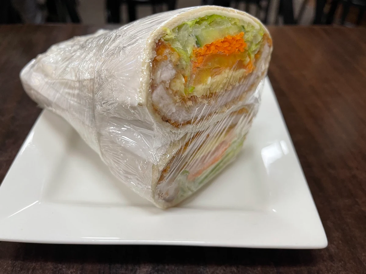 Chinken Wrap, Nooy's Bakery & Coffee Shop