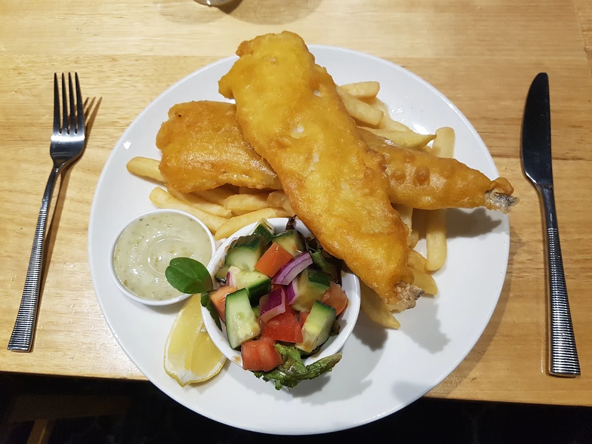 Battered Fish & Chips, Christies Beach Hotel
