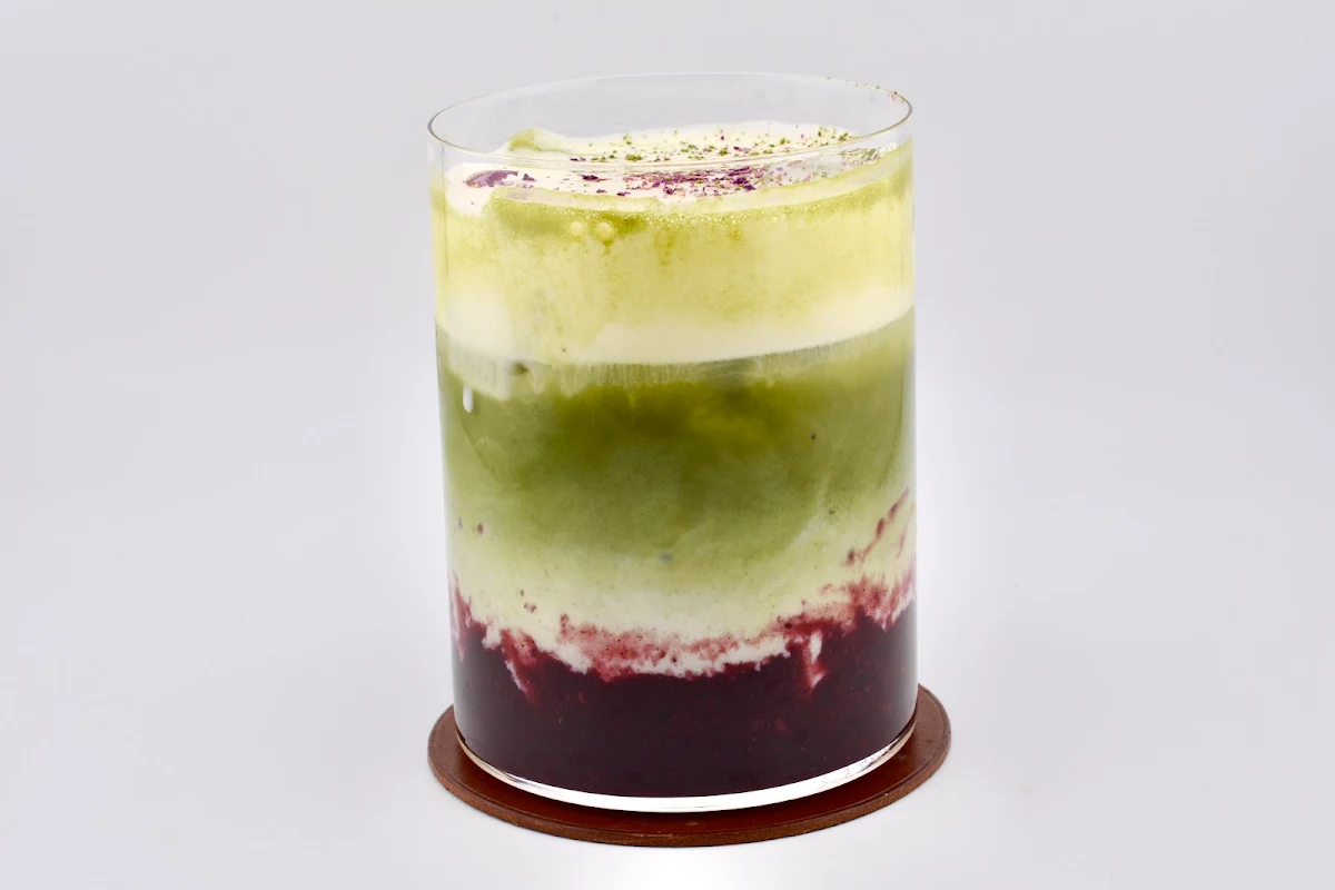 Berries Iced Matcha