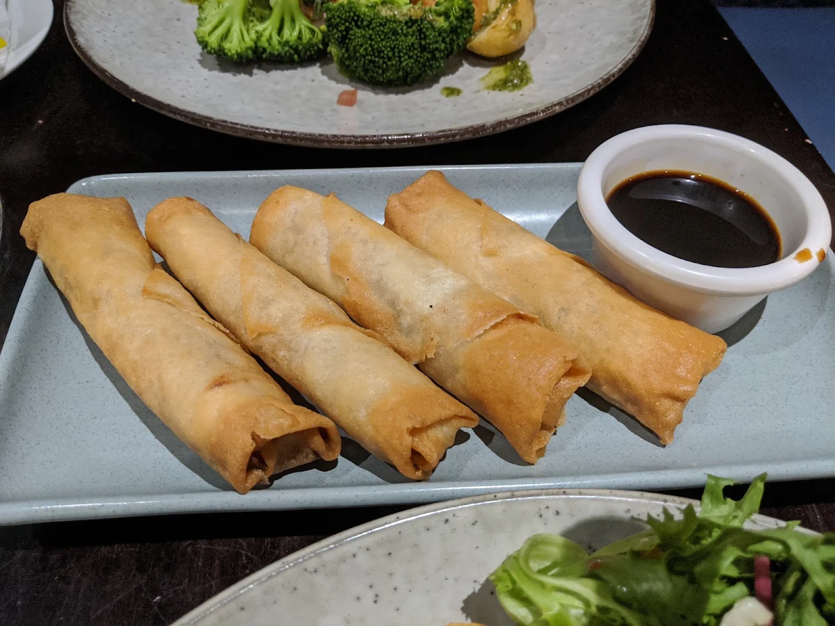 Crispy Vegetable Spring Rolls, Seaford Hotel