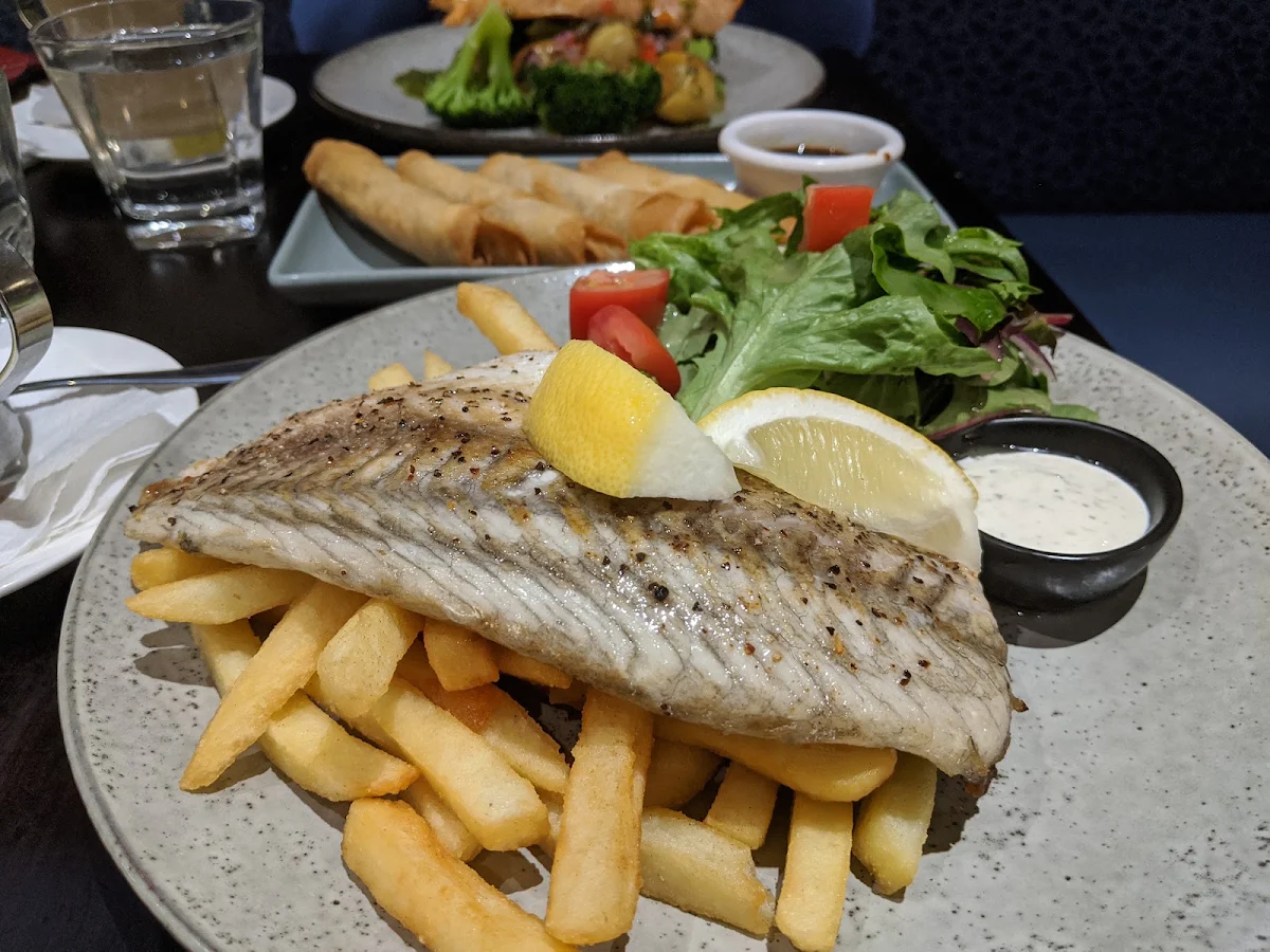Grilled Fish, Seaford Hotel