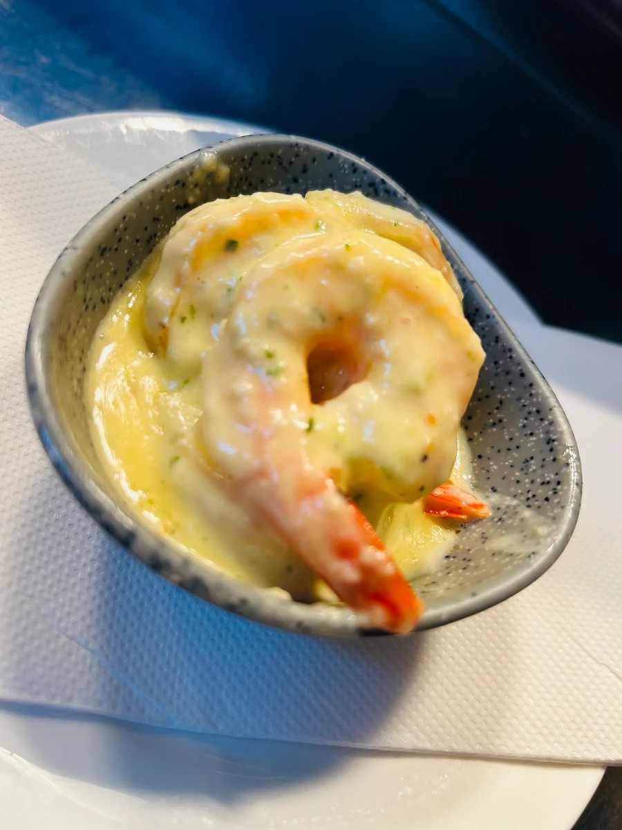 Creamy Garlic Prawns GF