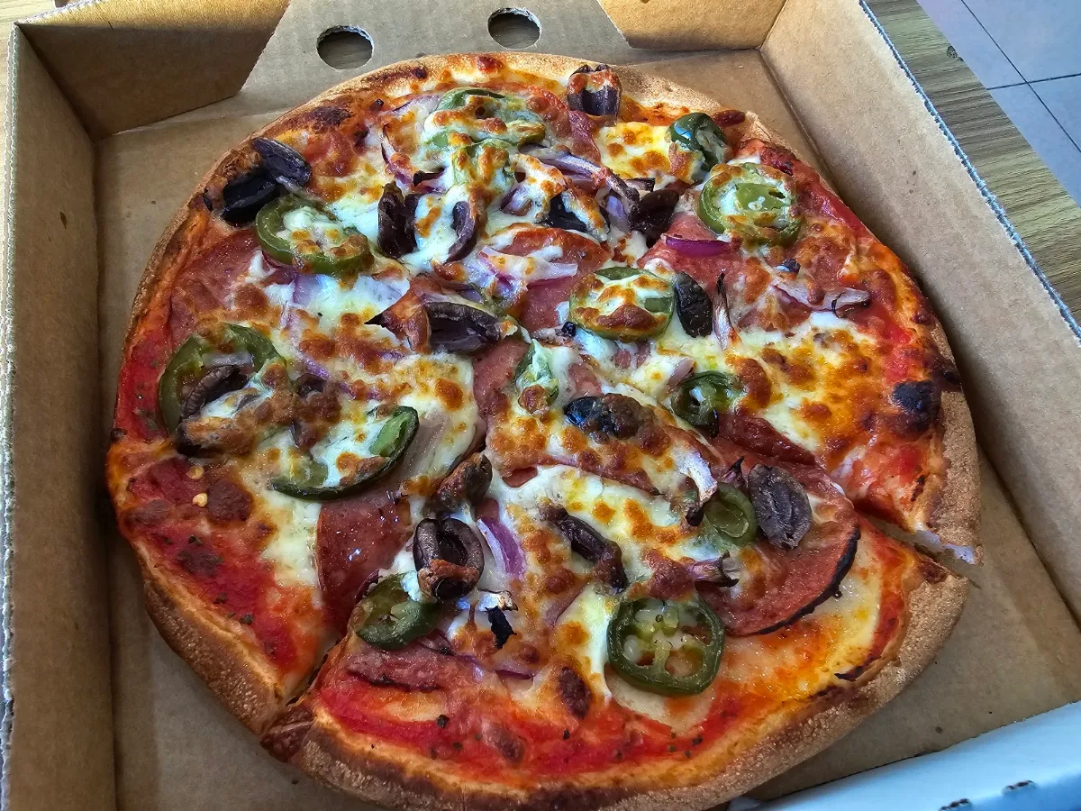 Medium Pizzas, Juve's Pizza and Pasta