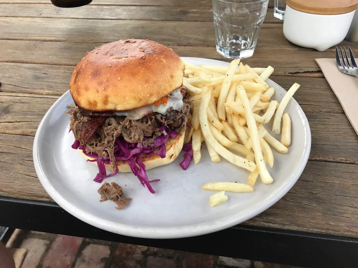 Beef Burger, Spring Gully General Store