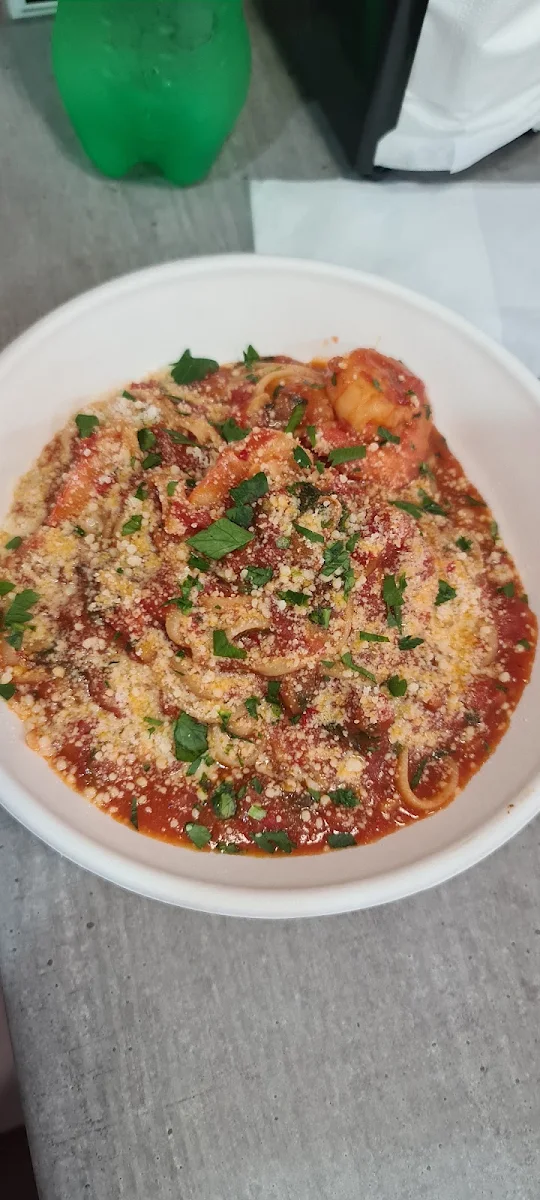 Chilli Prawn & Basil, The Fraser Coast Artisan Pasta Bar