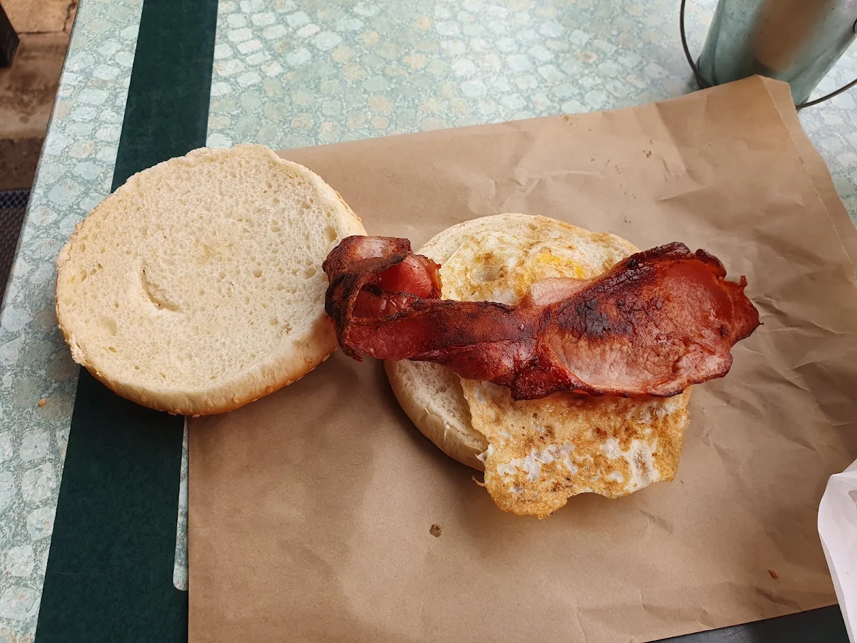 Unappealing Bacon Egg and Egg Roll