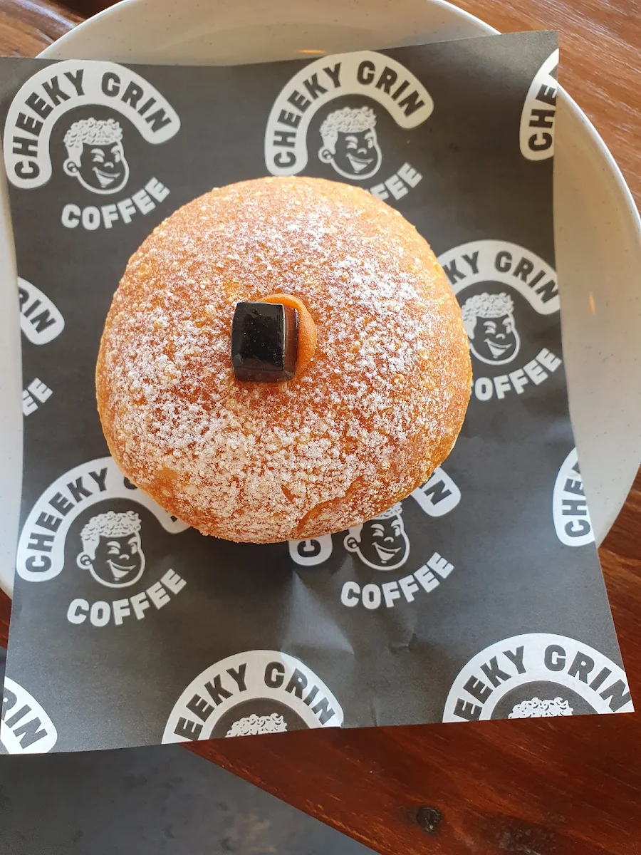 Donuts, Cheeky Grin Coffee