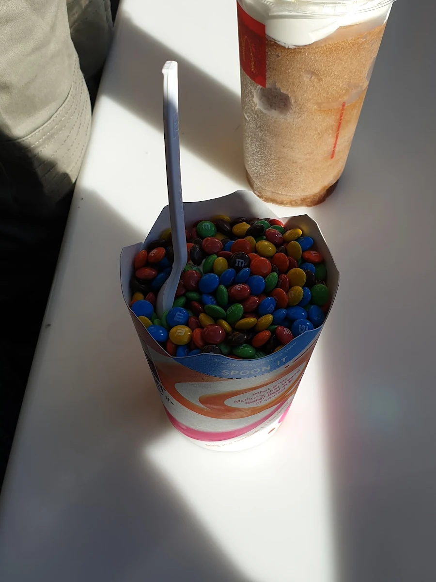 M&M's Minis Mcflurry