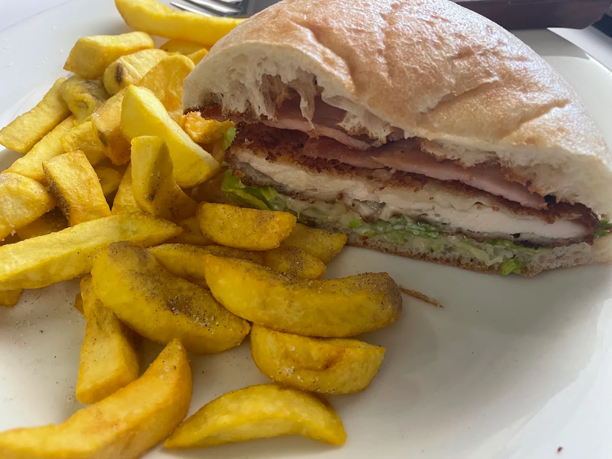 Chicken Schnitzel Burger