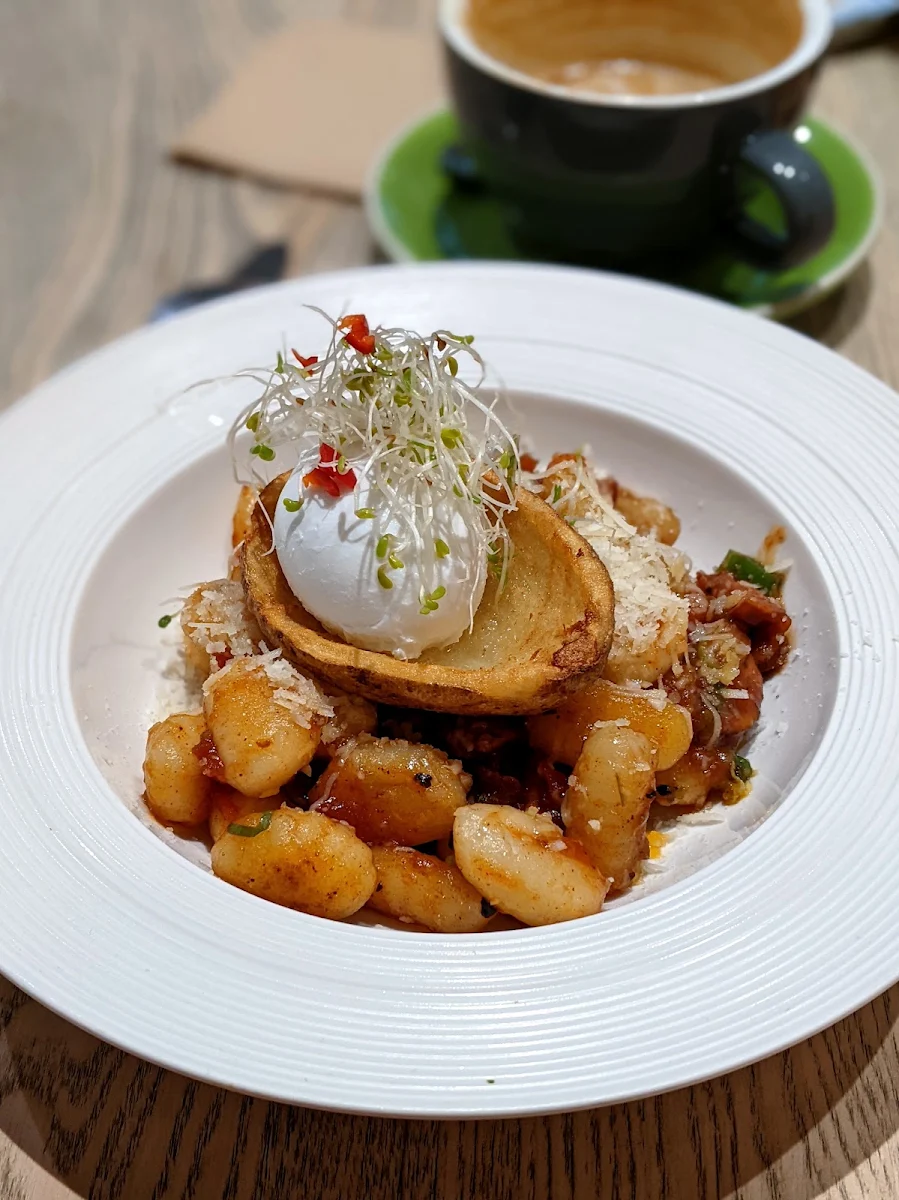 Breakfast Gnocchi, Leaf Cafe & Co