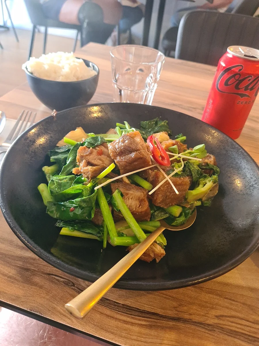 Crispy Pork Belly, Lords Place Thai Restaurant