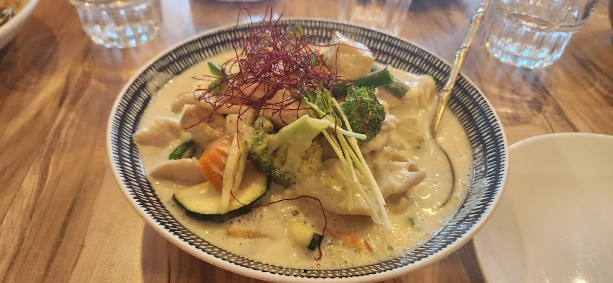 Thai Green Curry, Lords Place Thai Restaurant