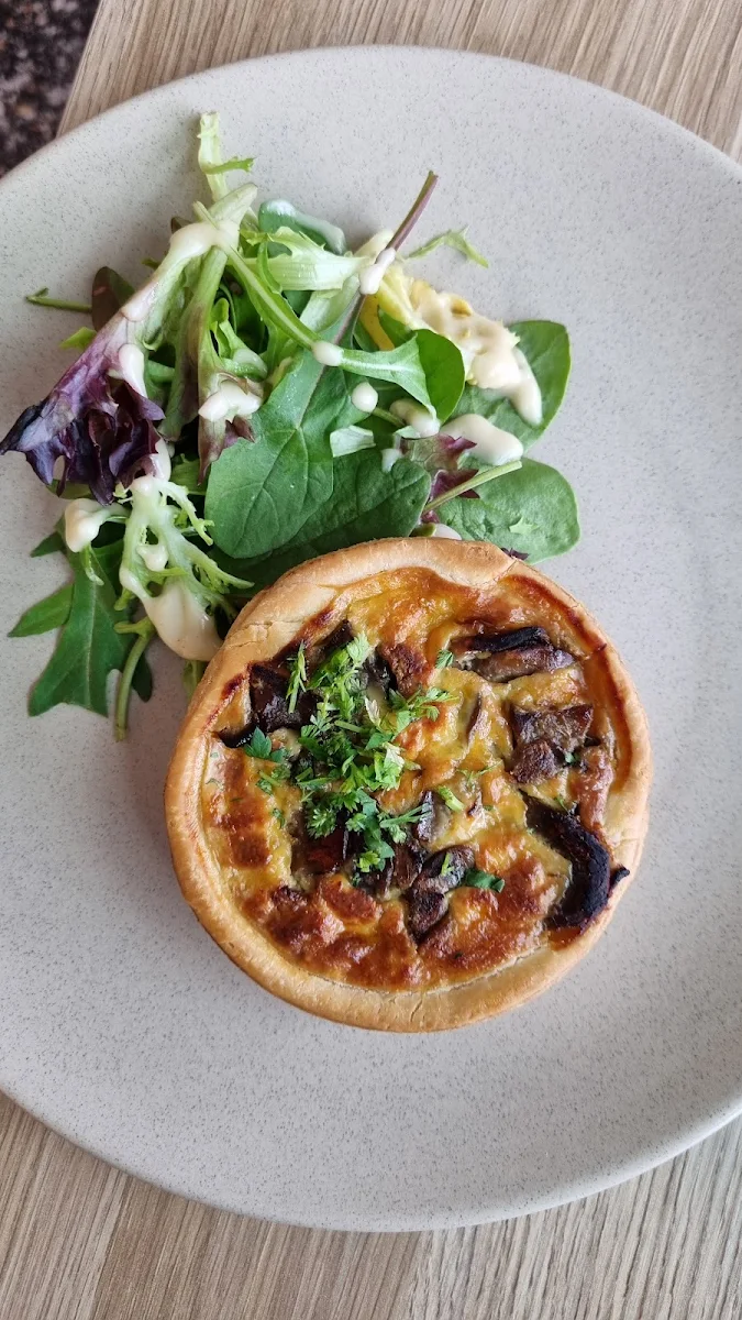 Mushroom Quiche