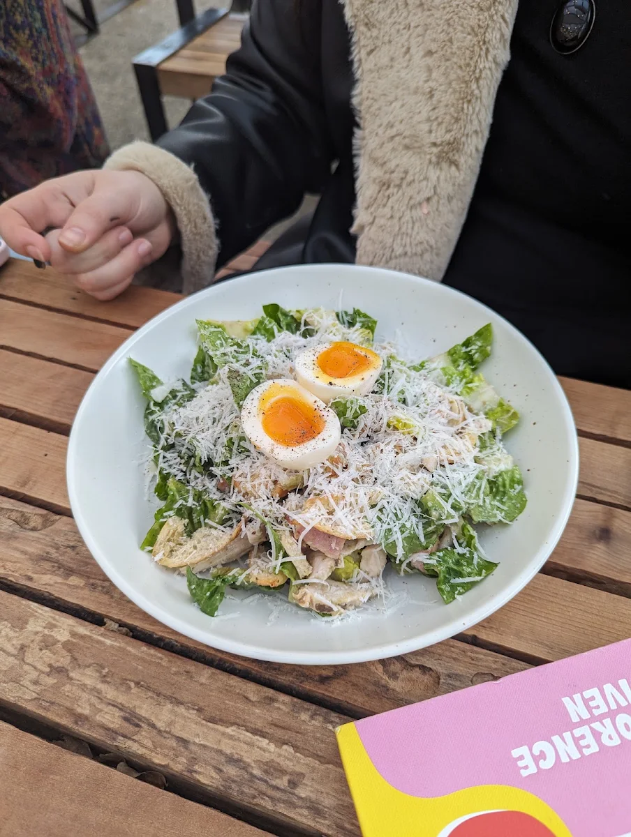 Scallop Caesar Salad