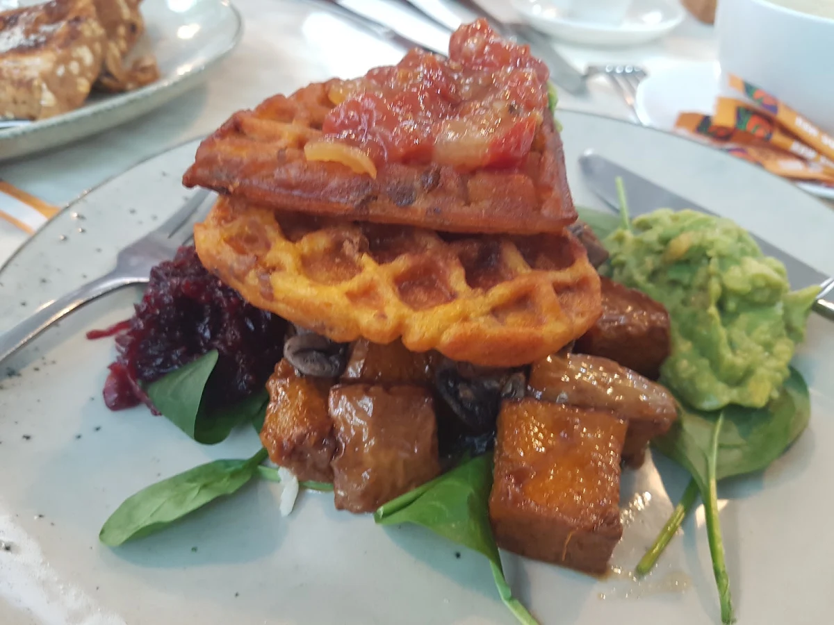 Veggie Stack, The Rainforest Cafe Port Macquarie