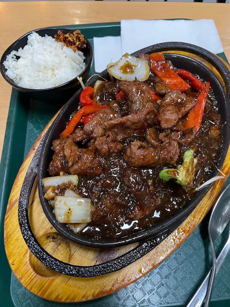 Sizzling Beef Black Pepper Beef