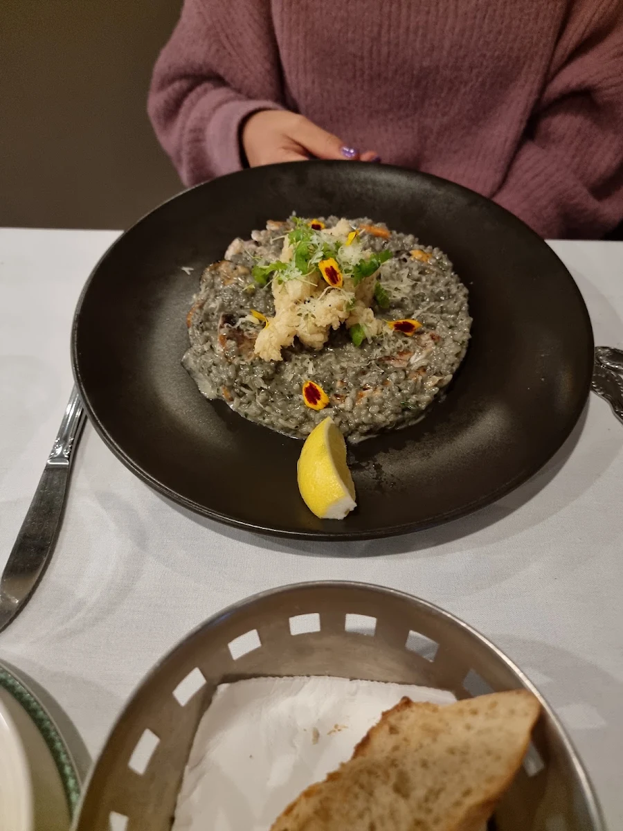 Seafood Risotto Ai Funghi