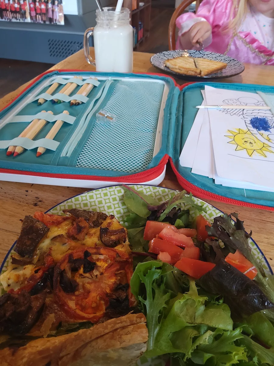 Cheese Toastie and Vegetable Quiche