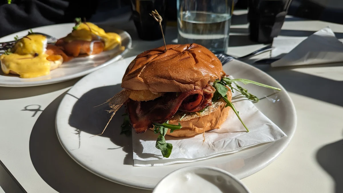 Breakfast Burger, Lilly's Espresso and Cucina