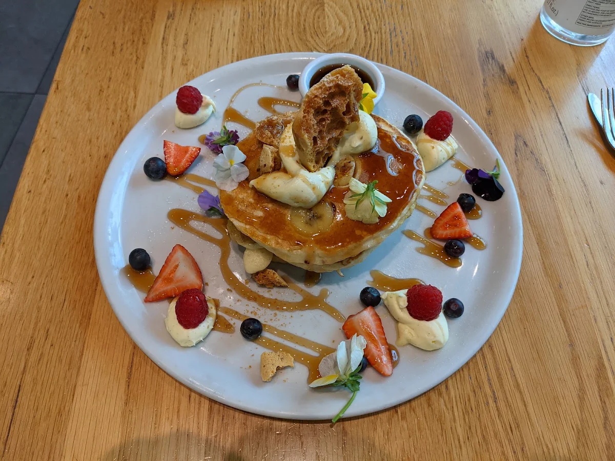 Buttermilk Pancakes, Lilly's Espresso and Cucina