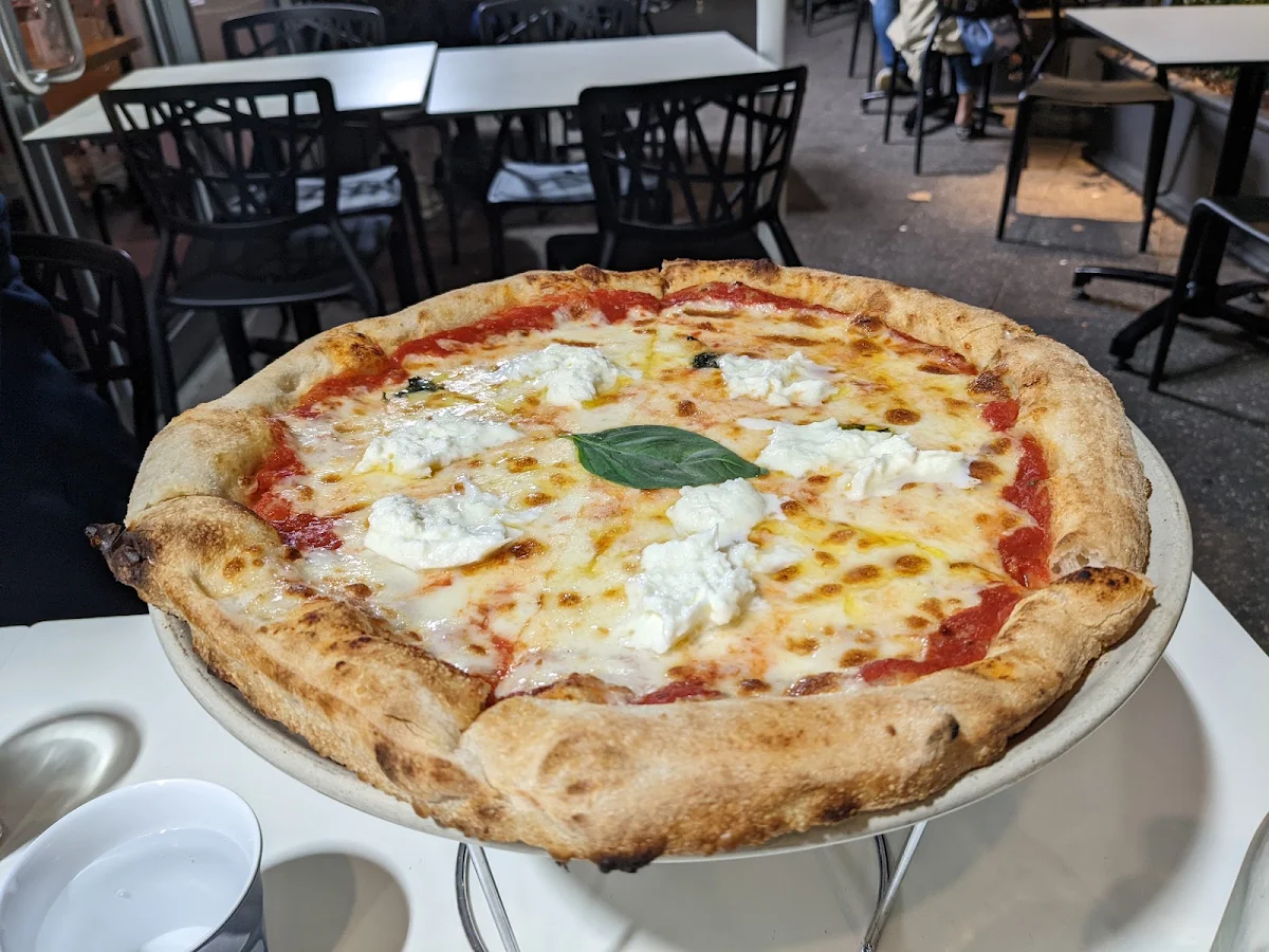 Margherita Pizza, Lilly's Espresso and Cucina