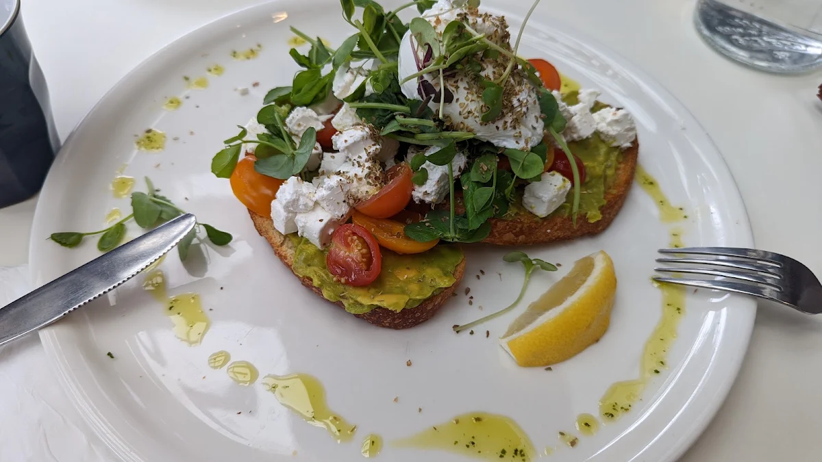 Smashed Avocado, Lilly's Espresso and Cucina
