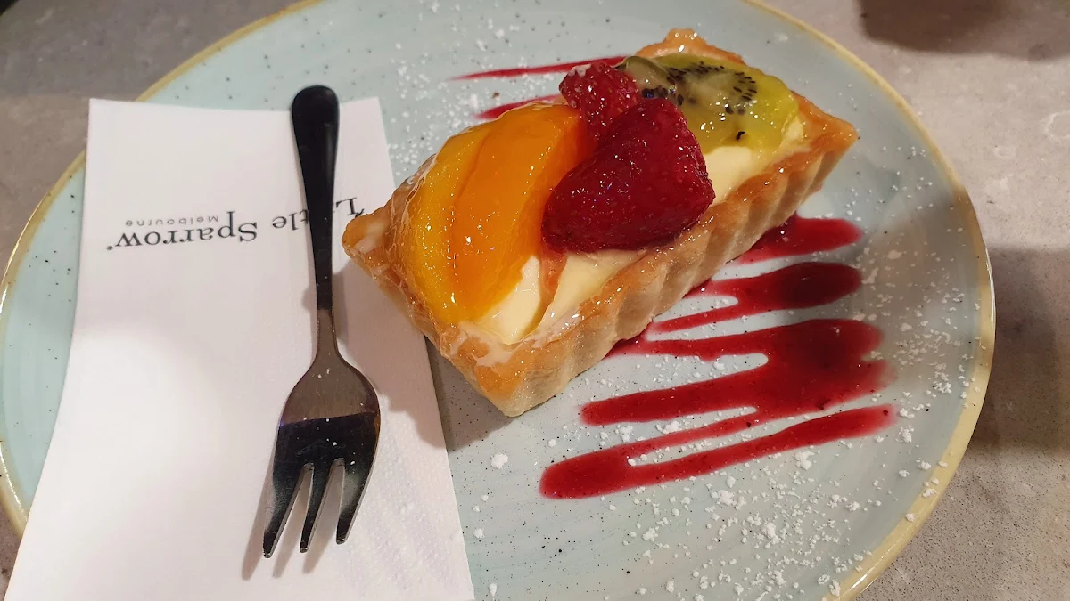 Fruit Tart, Little Sparrow Melbourne Central