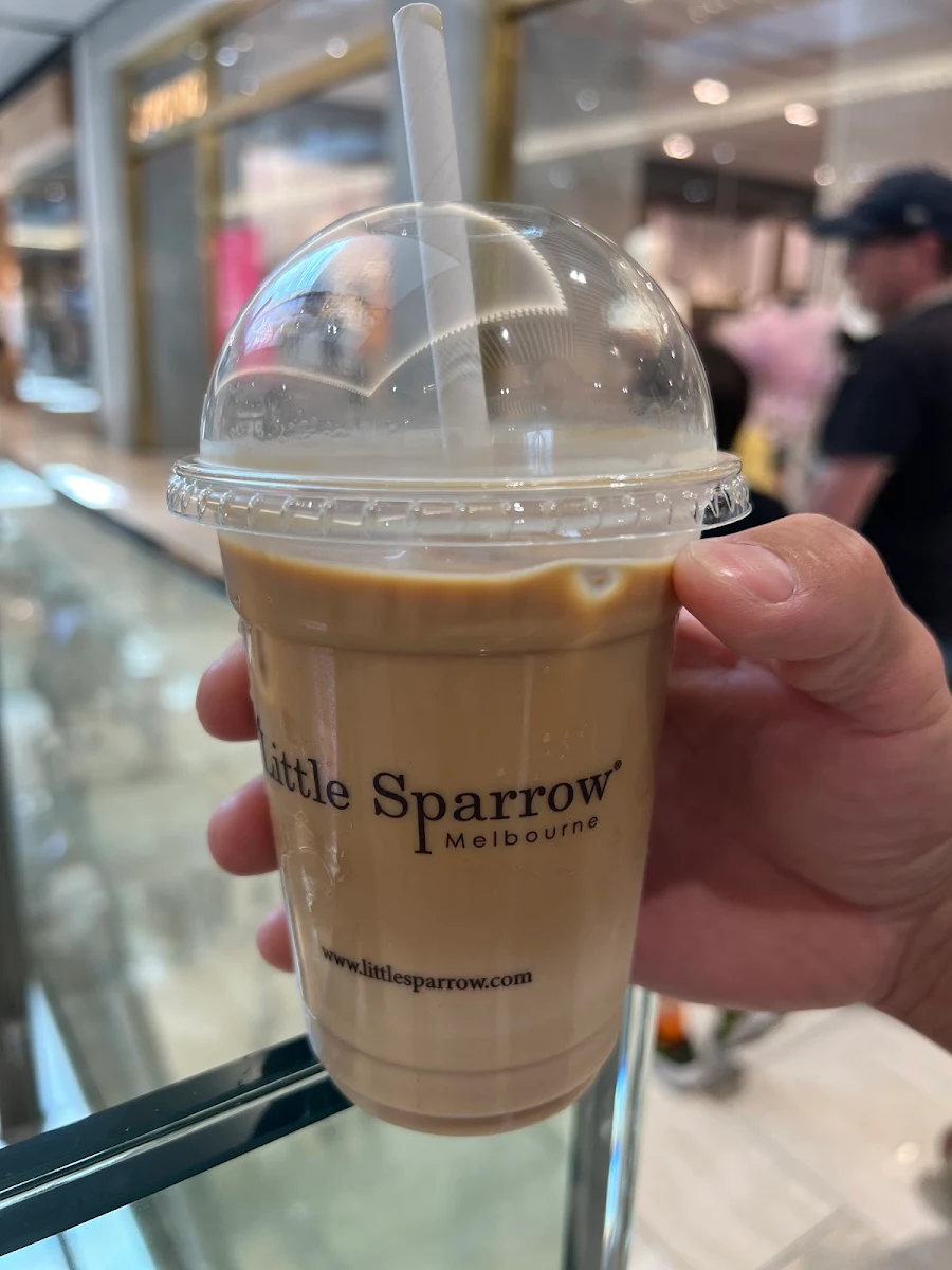 Ice Latte, Little Sparrow Melbourne Central