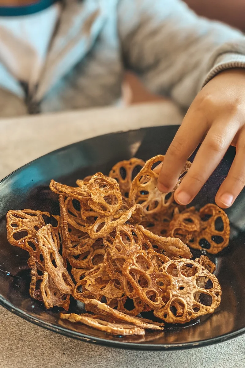 Lotus Root Chips, C'est Bon Toastie Cafe