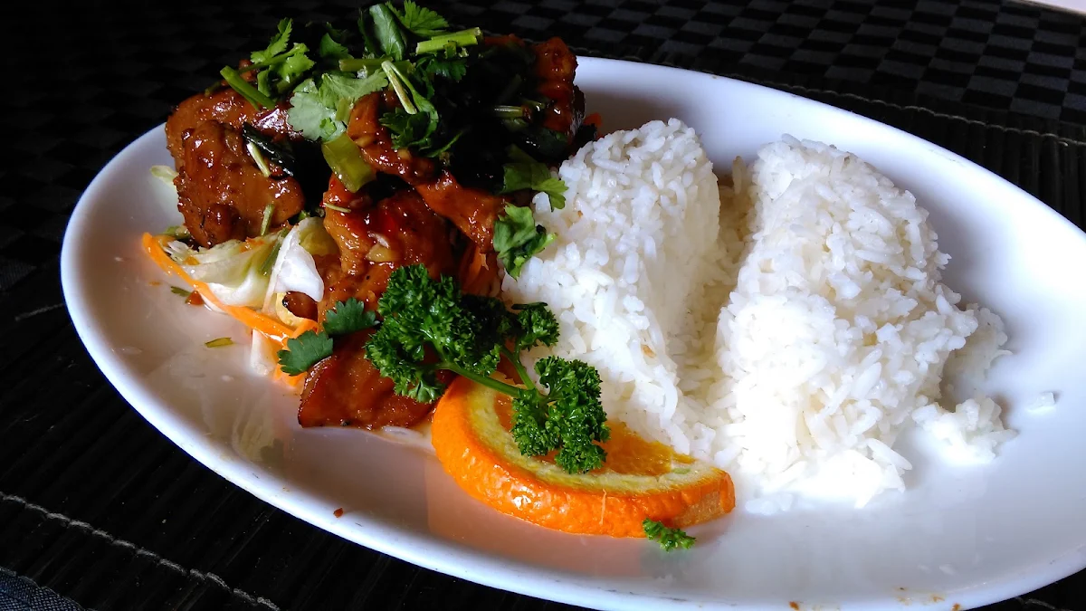 BBQ Chicken, Thai Style Restaurant