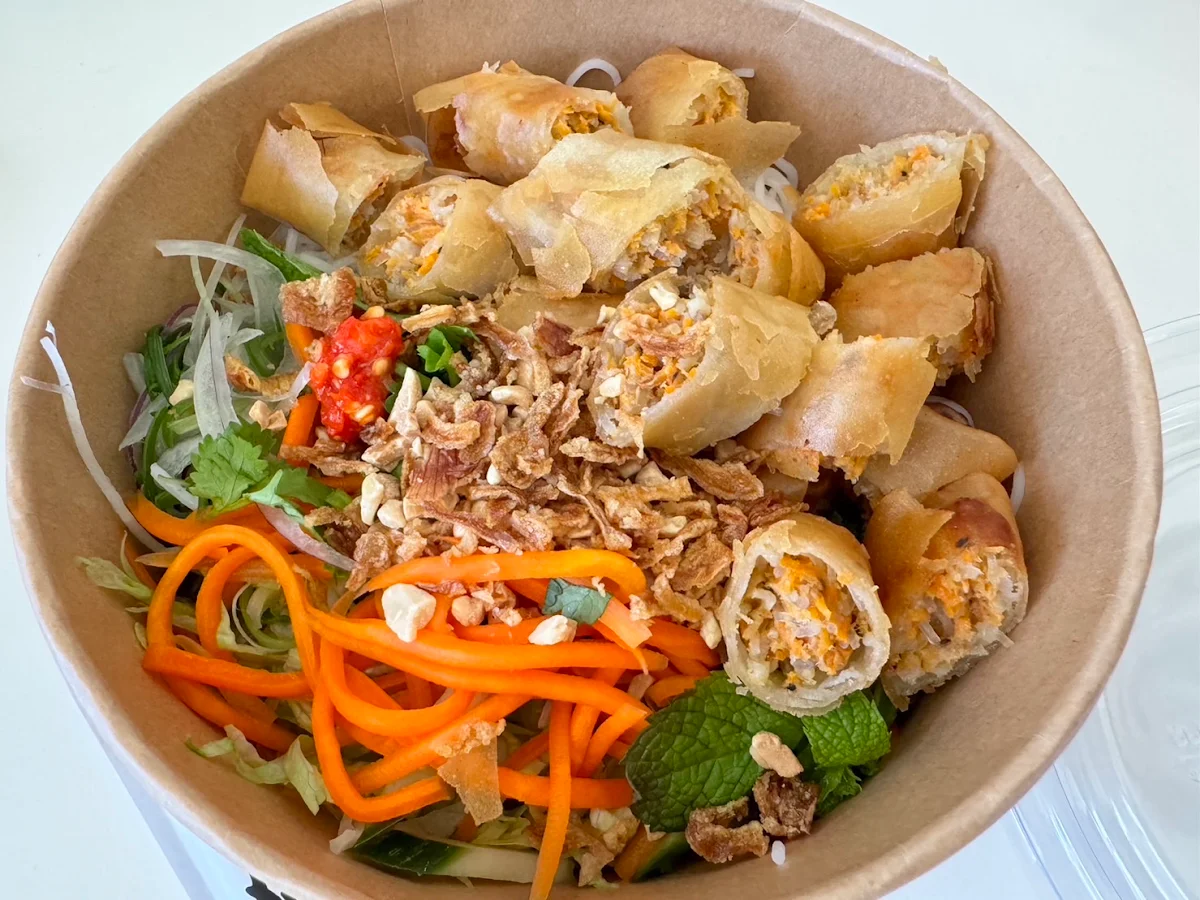 Vermicelli Noodles Spring Rolls