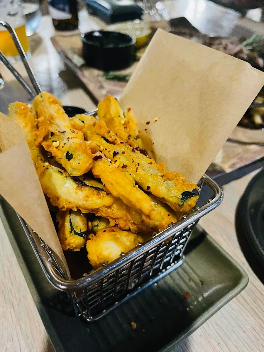 Zucchini Chips, Clifford’s Grill & Lounge