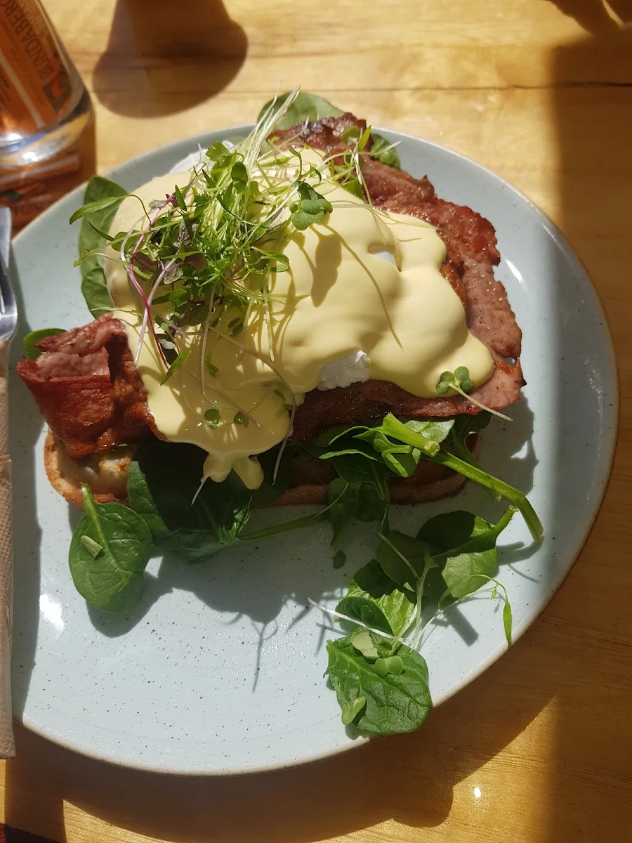 Eggs Benedict, Glass Wholefoods