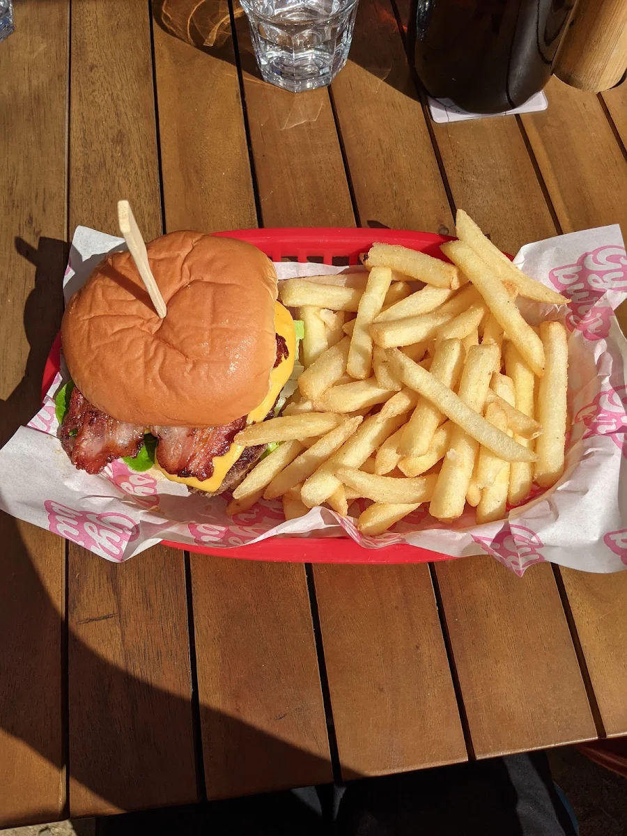 Angus Beef and Bacon Burger