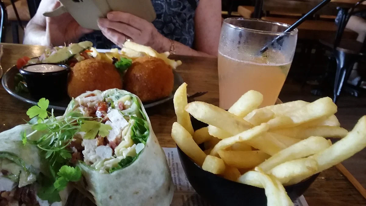 Chicken Caesar Wrap, Sydney Junction Hotel