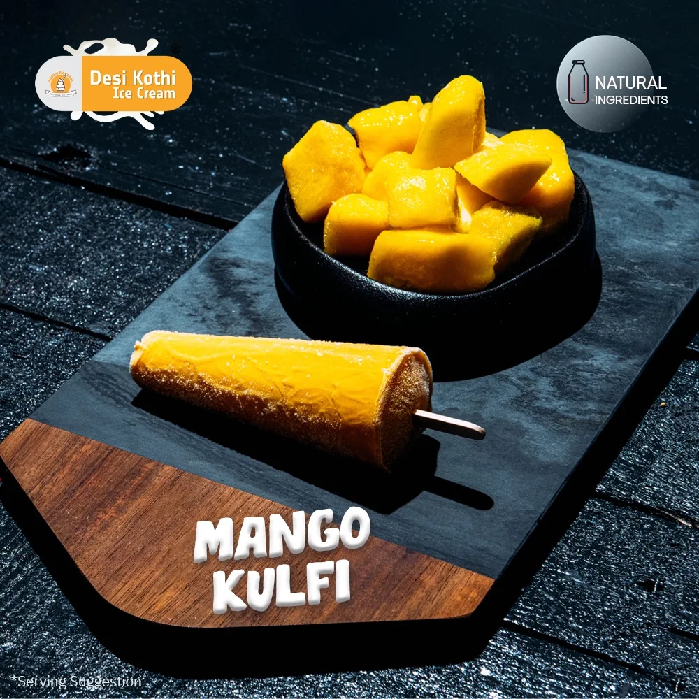 Mango Kulfi, Desi Kothi Ice Cream - Werribee