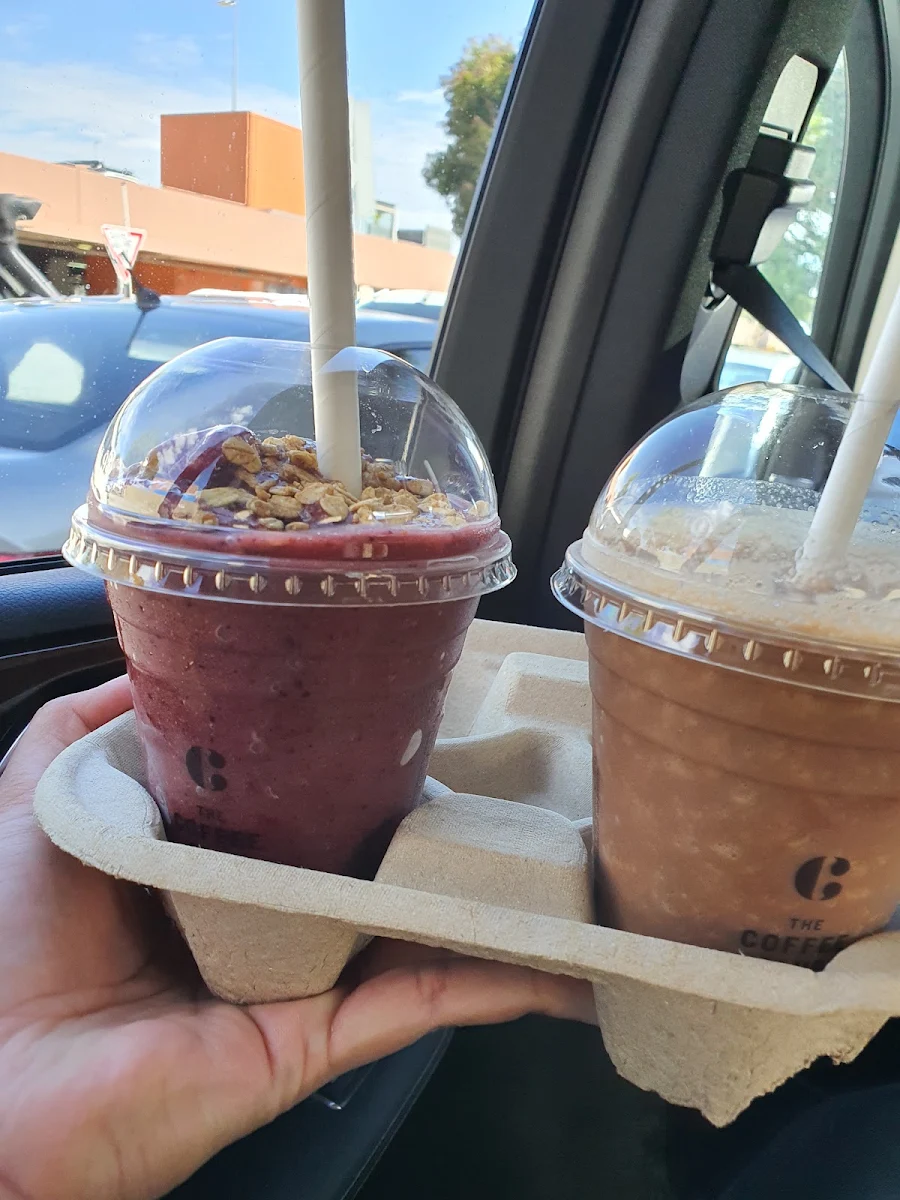 Acai Smoothie and Soy Mocha Frappe