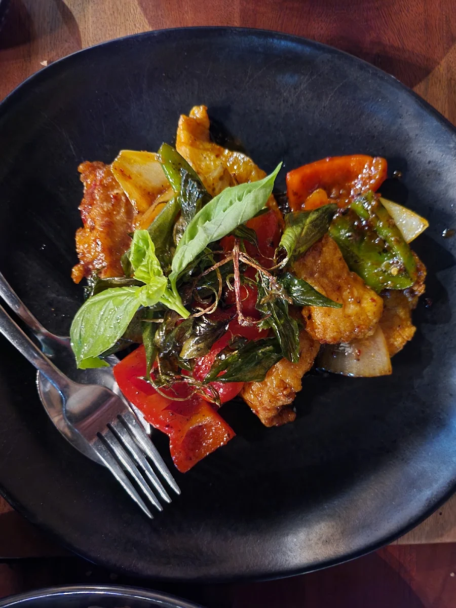 Stir Fried Crispy Snapper Fillet